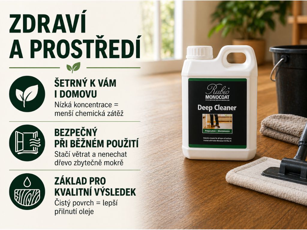 Rubio Deep Cleaner - zdraví a prostředí